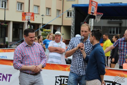 Organizator imprezy Marcin Strządała